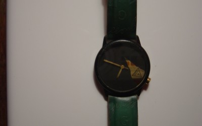 Green Guess Watch