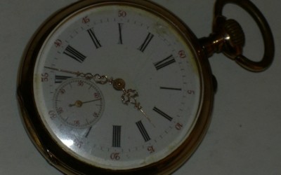 1930s Gold Pocket Watch