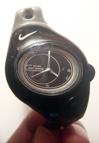 Black Nike Analog Sports Watch