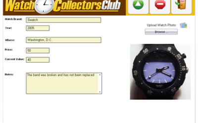 Free Watch Collection Software